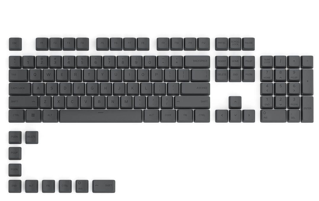 Glorious PC Gaming Race PBT Keycaps - US