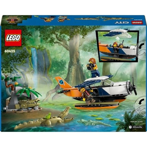 City Jungle Explorer Water Plane (60425) - 6 Plus 2 Minifigures