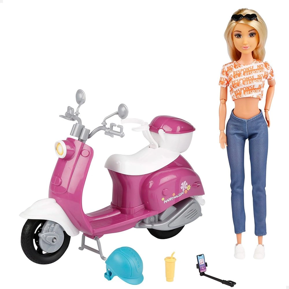 COLORBABY Isabella Articulated Doll - 30 cm Scooter Ages 3+