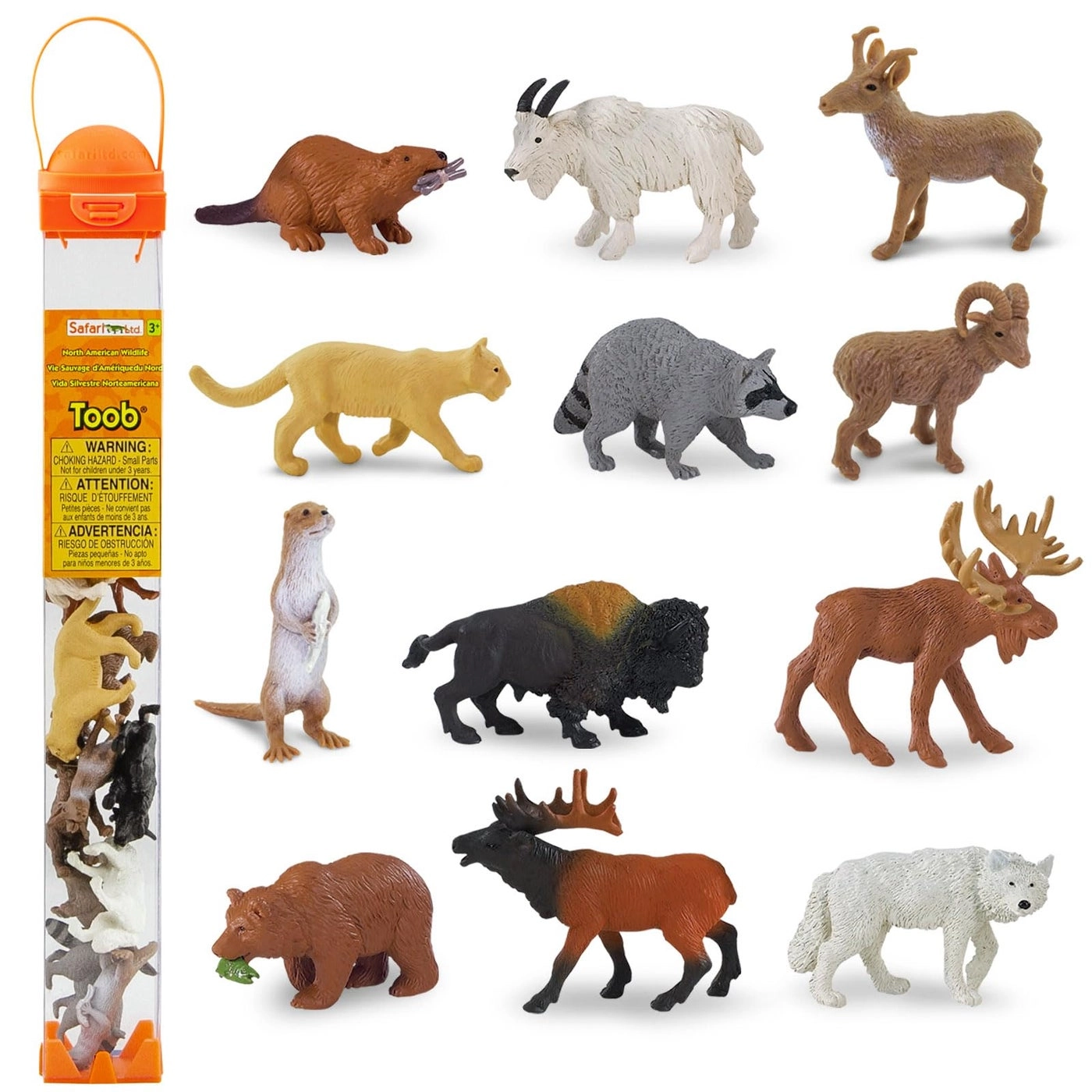 North American Wildlife TOOB - 3yr(s) 12piece(s)