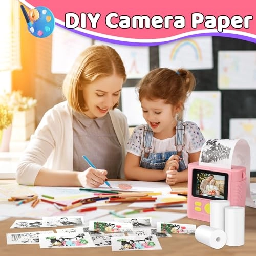 Kids Camera Print Paper Refill - 5 4'' x 2.2''