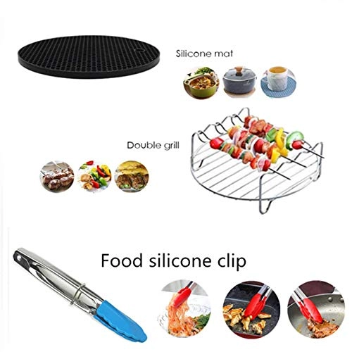 Air fryer Accessories - 304 stainless steel 8 pcs