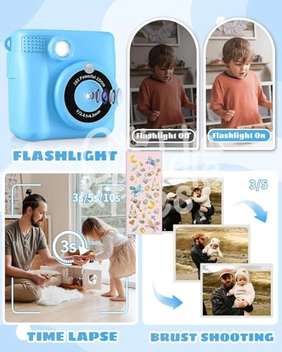 DC-C001 - 2.4 Inch Screen Instant Print Purple