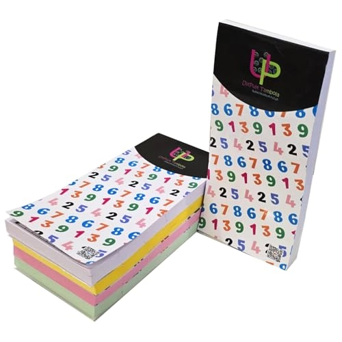 UltPult Tambola Tambola Tickets Booklet - 600 Tickets Colorful
