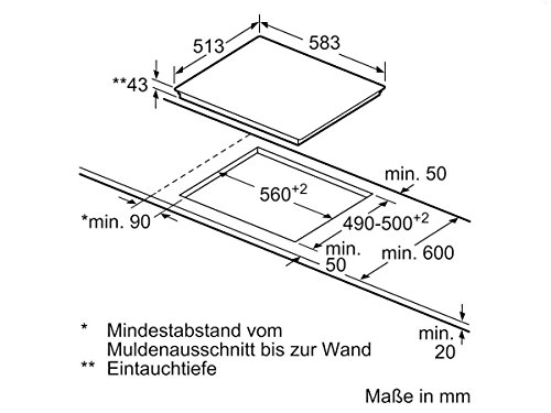 EF645BNN1E Ceramic hob