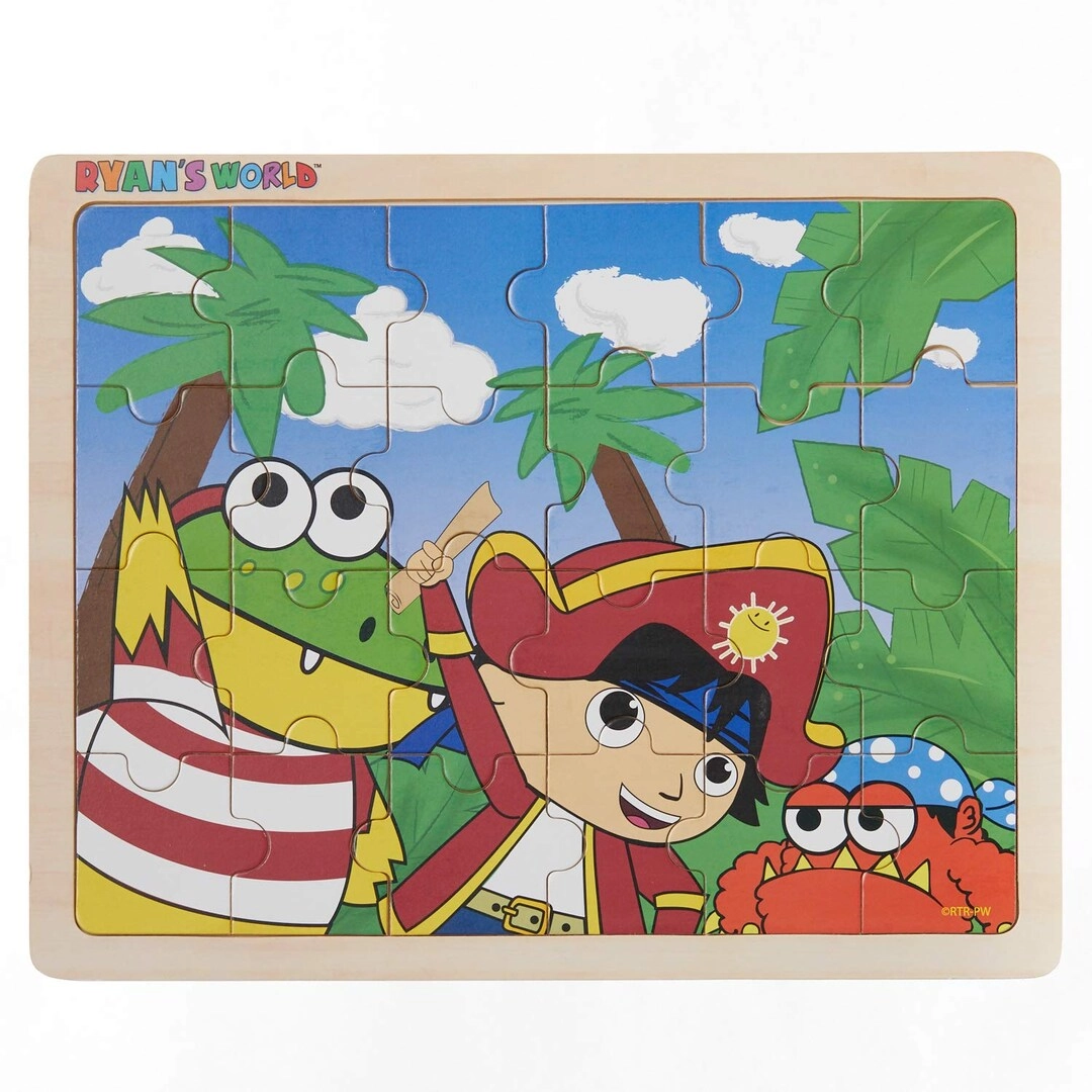 MZA STORES Ryans World Pirate Adventure Wooden Puzzle - 24 pcs