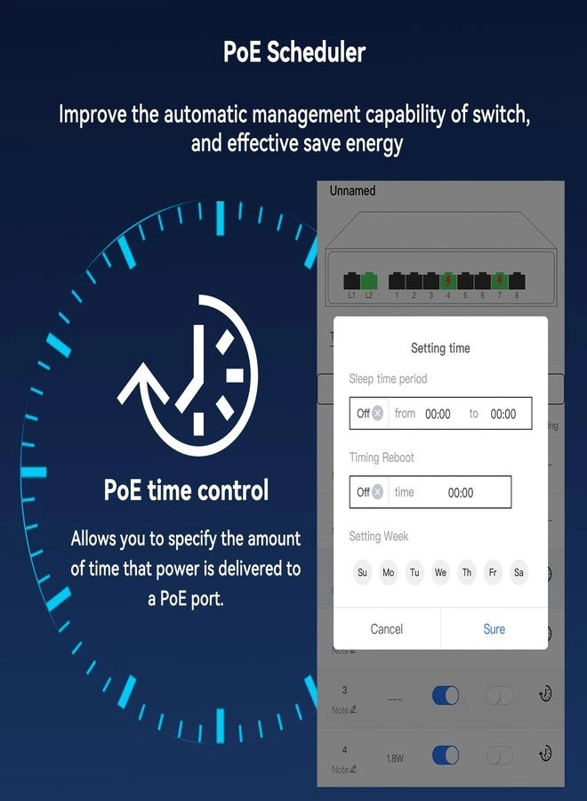 10 Gigabit Ports|120W 8xPoE+ 10-ports