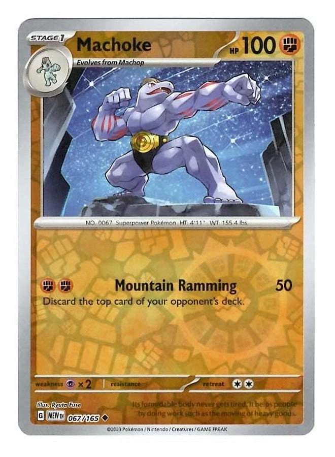 Pokémon Machoke 067/165