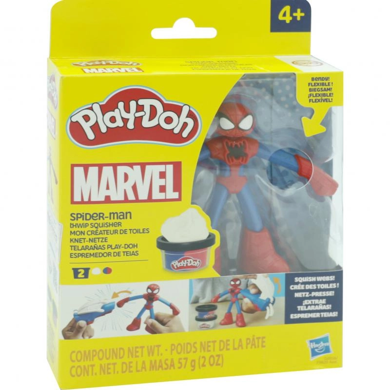 Play-Doh Spider-Man Squisher - Activity Dough