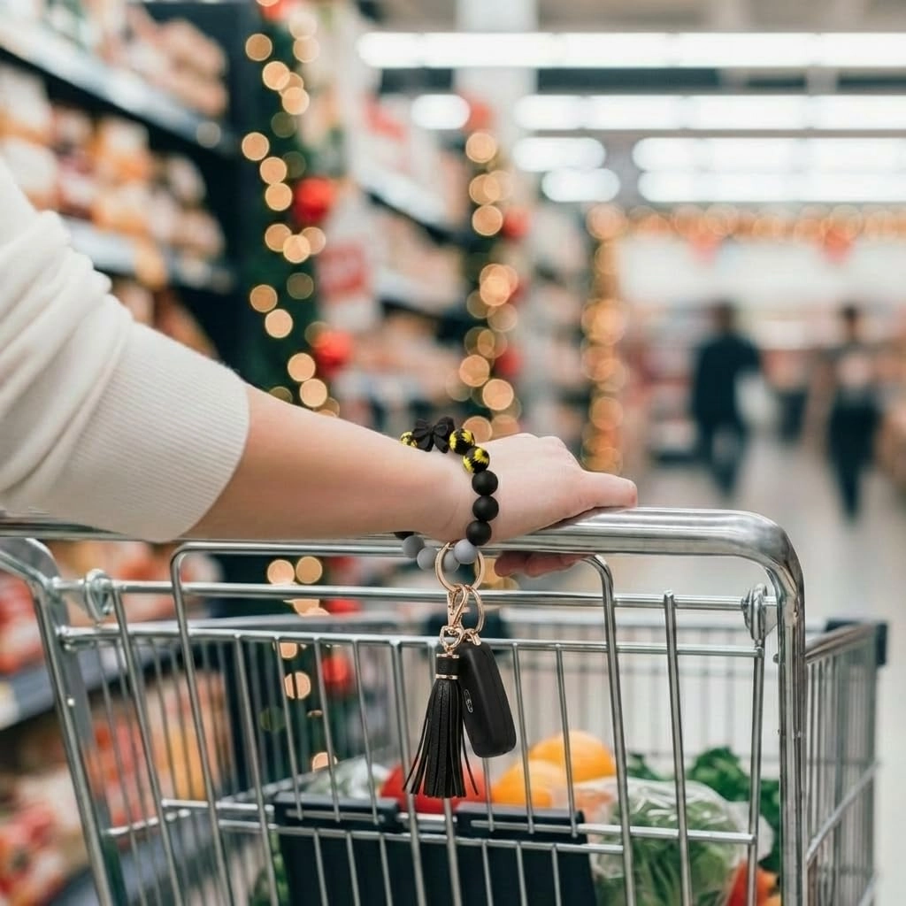 Key Ring Bracelet - Car
