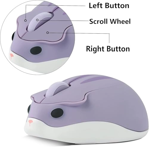 Hamster Shape Mouse - Wireless