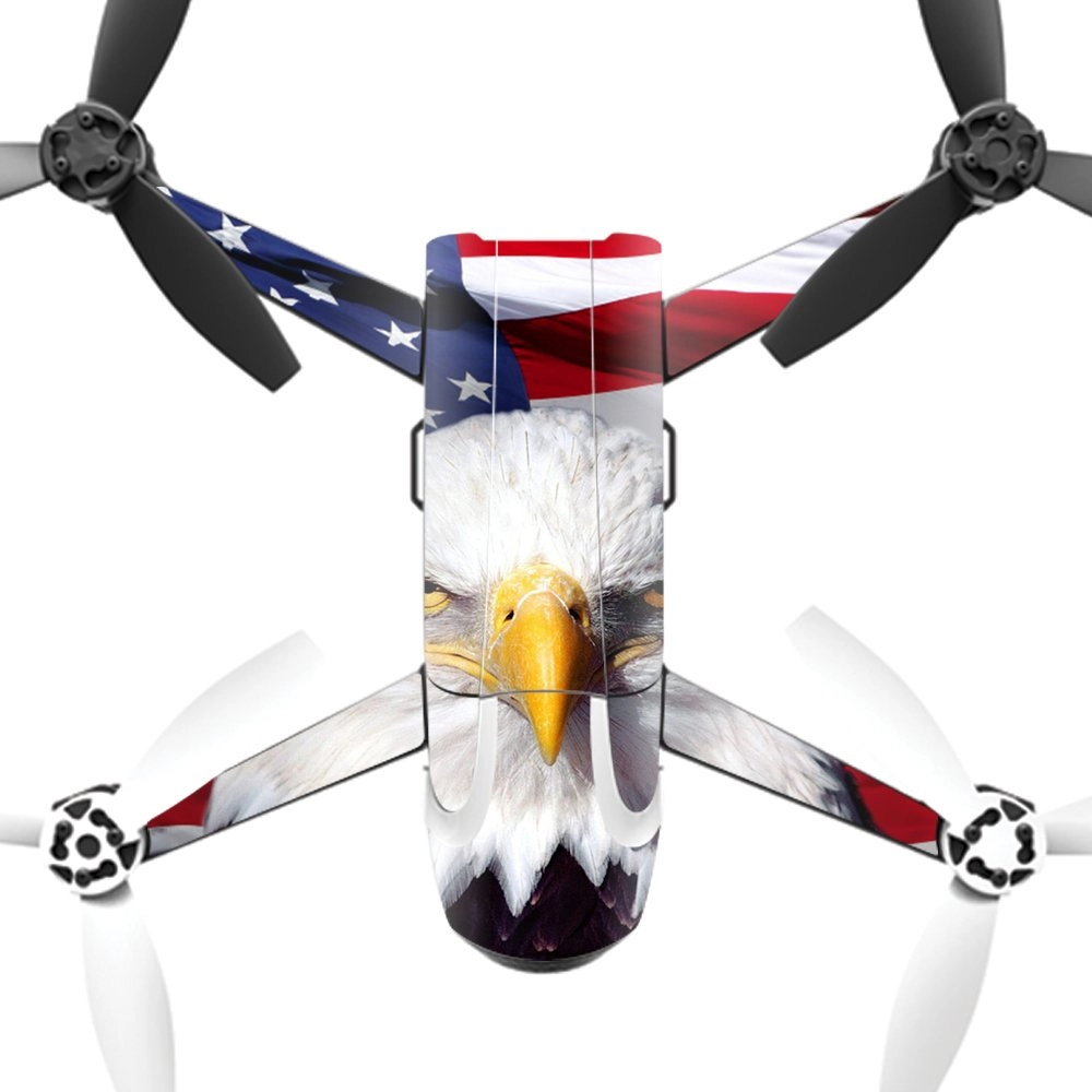 MightySkins Skin Compatible With Parrot Bebop 2 Quadcopter Drone