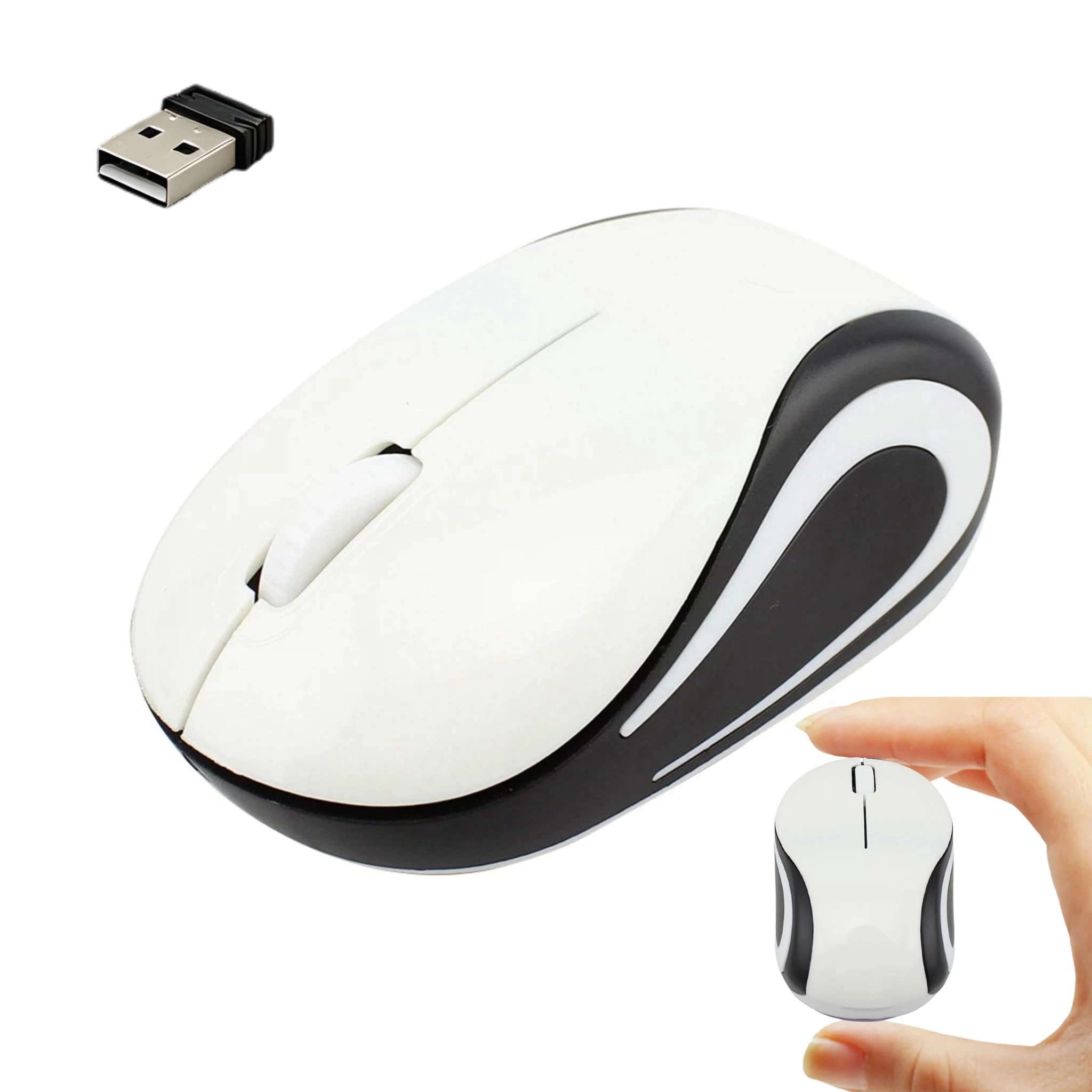 Cute Silent Slim Cartoon Optical Mouse - USB