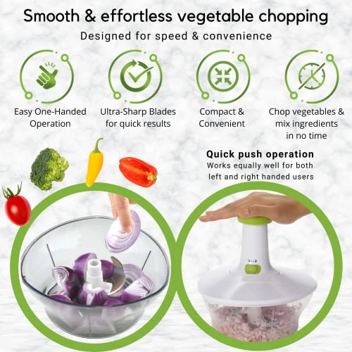Express Manual Food Chopper - 6.8 Cups
