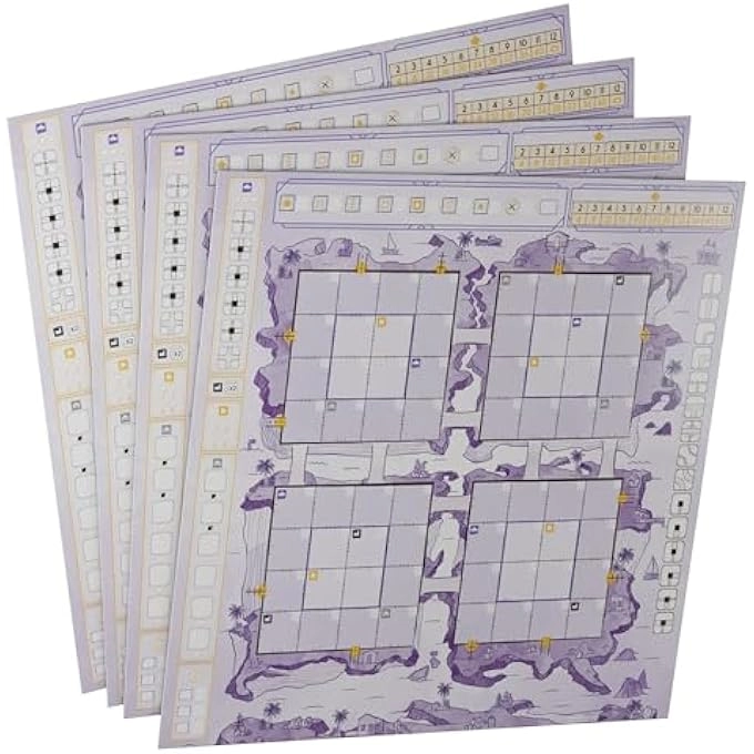 Railroad Ink Challenge Archipelago - Boards Set Expansion