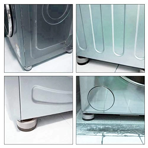 Washing Machine Foot Pads - 4 Pack Anti Vibration Grey