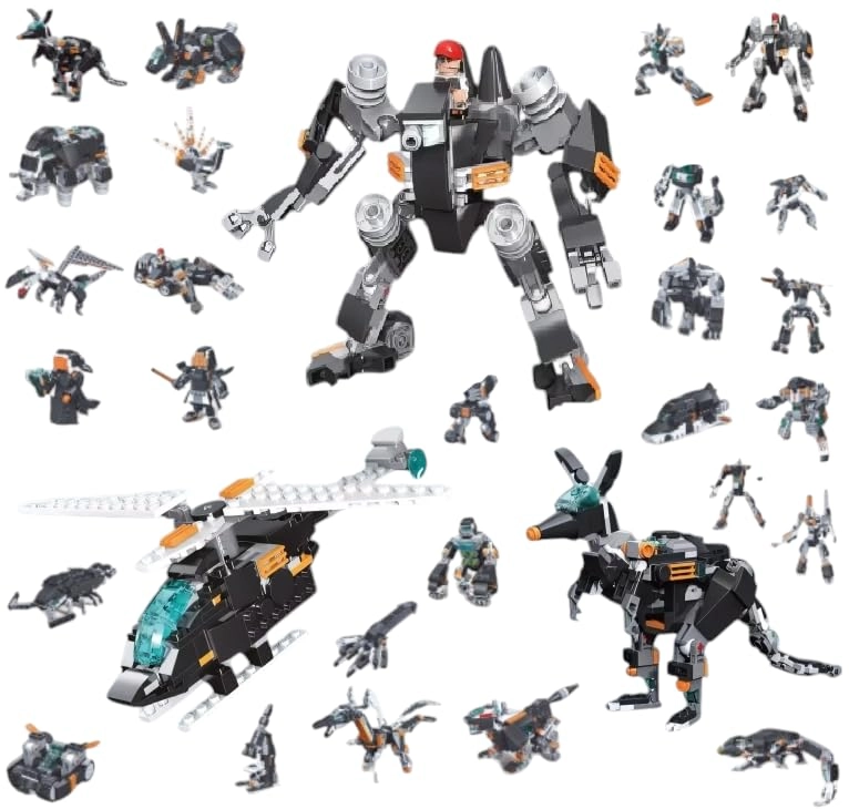 Umadiya Magic Building Blocks Set - robot 256pcs