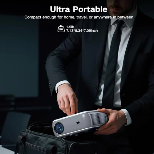 Mini Projector - 400 ANSI 1920 x 1080