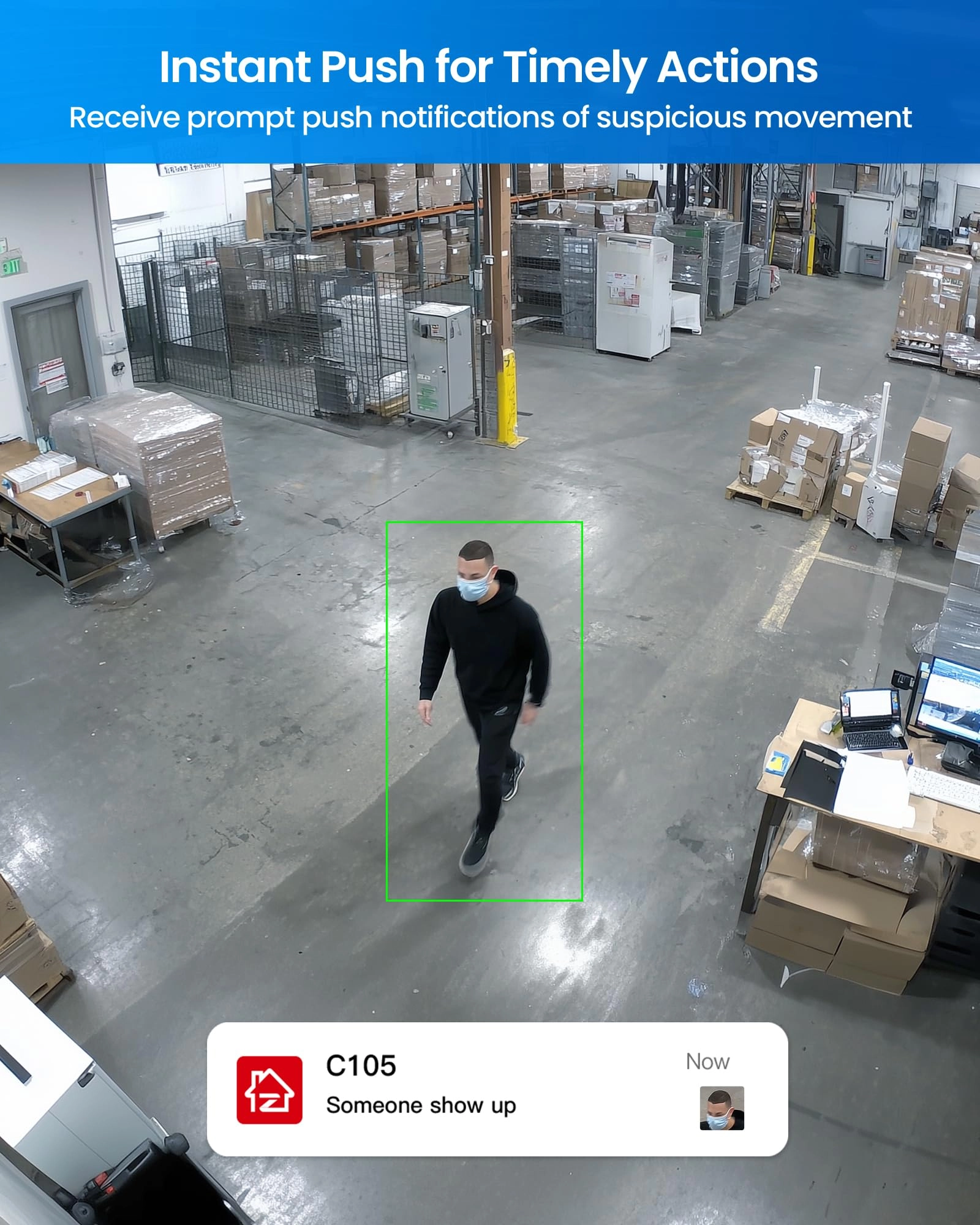 PoE Security Camera System - 8 channels