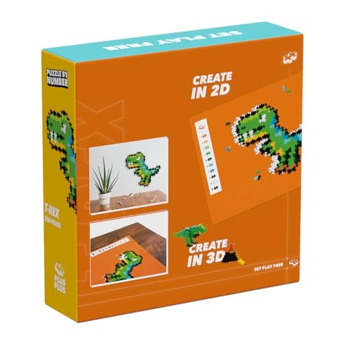 Puzzle by Number - T-Rex 250pcs