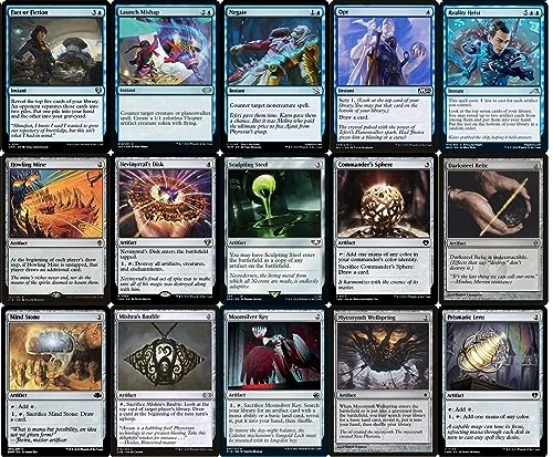 Magic The Gathering: Urza Artifacts - Commander - 100 Card