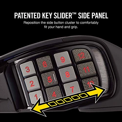 Scimitar Pro RGB Optical MMO Gaming Mouse - USB