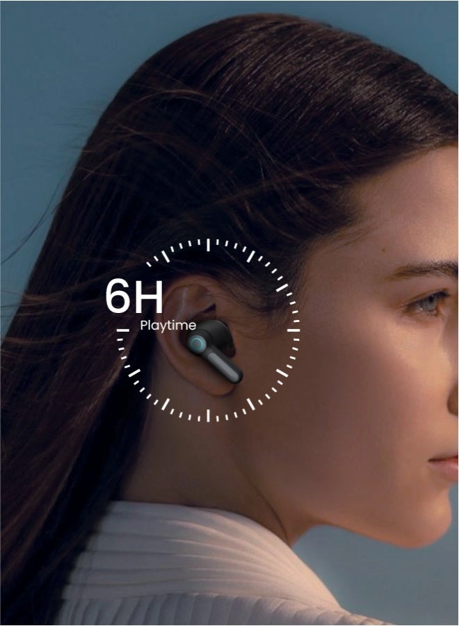 Quad Mic ENC TWS Earphone - Wireless Earbud