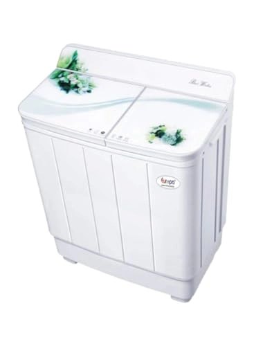 Fleischmann Europa Semi Automatic Washing Machine, White - 13 kg