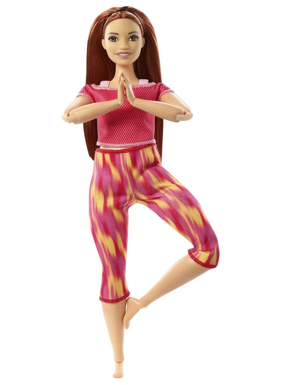 Barbie Made To Move - Curvy 22 Flexible Joints Long Straight Red Hair Ages 3+