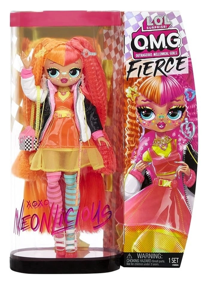 Neonlicious Fashion Doll - 11.5 inches 15 Surprises
