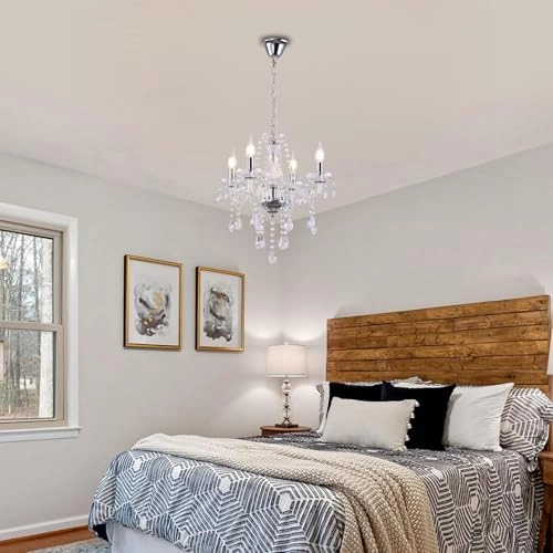 Crystal Chandelier - K9 H18" x D18"
