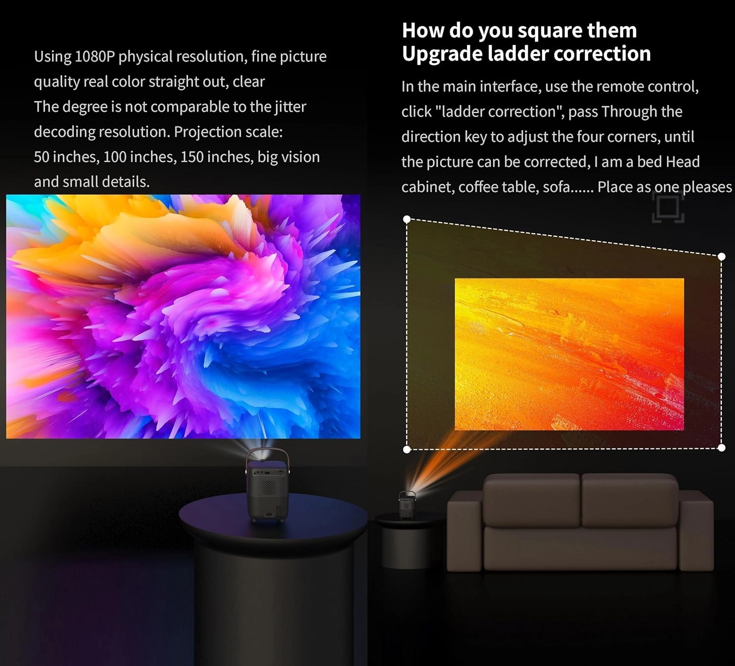 Android Projector - 1080p HD