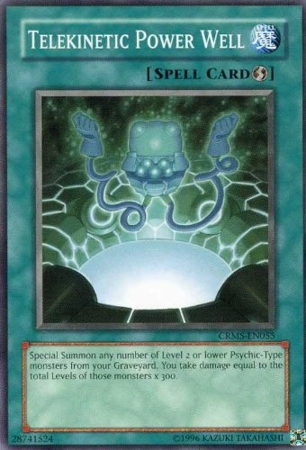 Yu-Gi-Oh! Telekinetic Power Well CRMS-EN055 - Unlimited Edition
