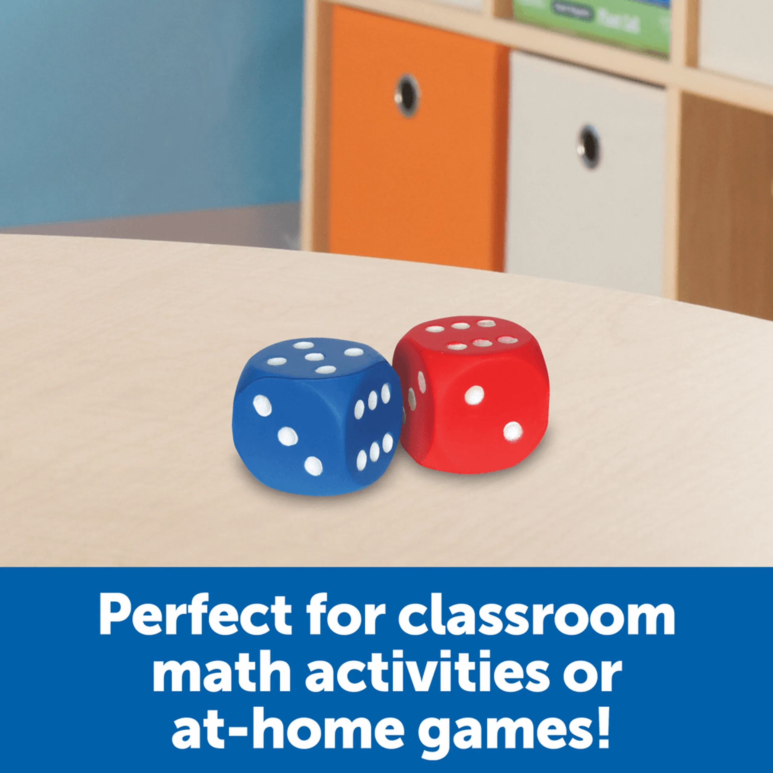 Giant Foam Dot Dice - 3 years and above 2 Pcs