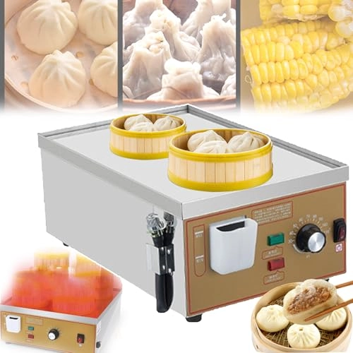 Electric Steamed Buns Machine - 2/4/6 holes Independent Temperature Control