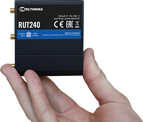 RUT240 - 4G/LTE (Cat 4) 3G 2G IEEE 802.11b/g/n