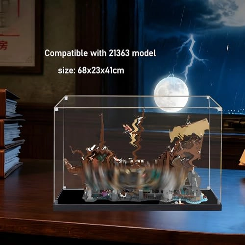 Acrylic Display Case - Compatible with 21363 68x23x41cm