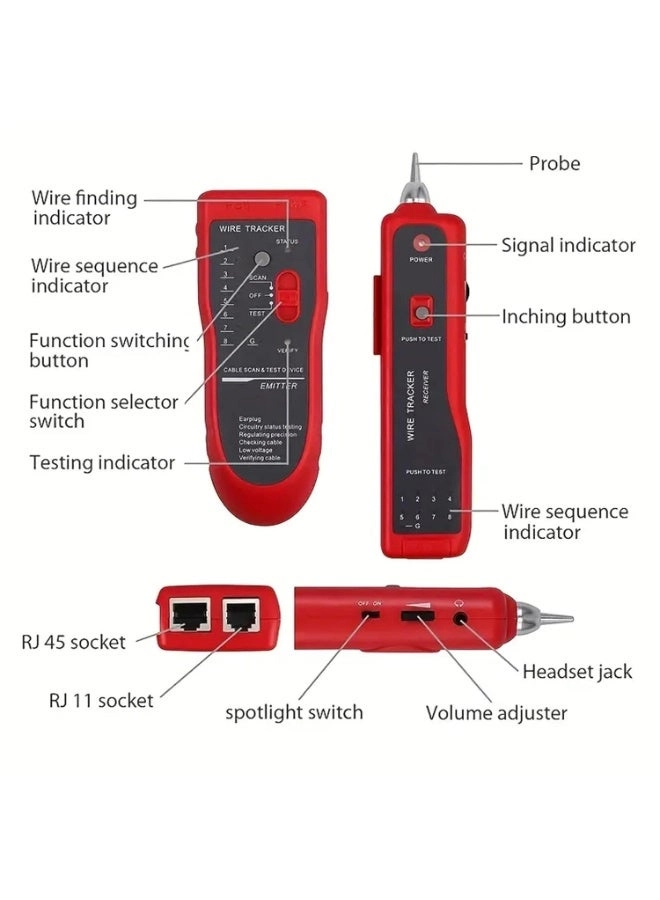 Wire Tester - RJ45 RJ11 Line Finder