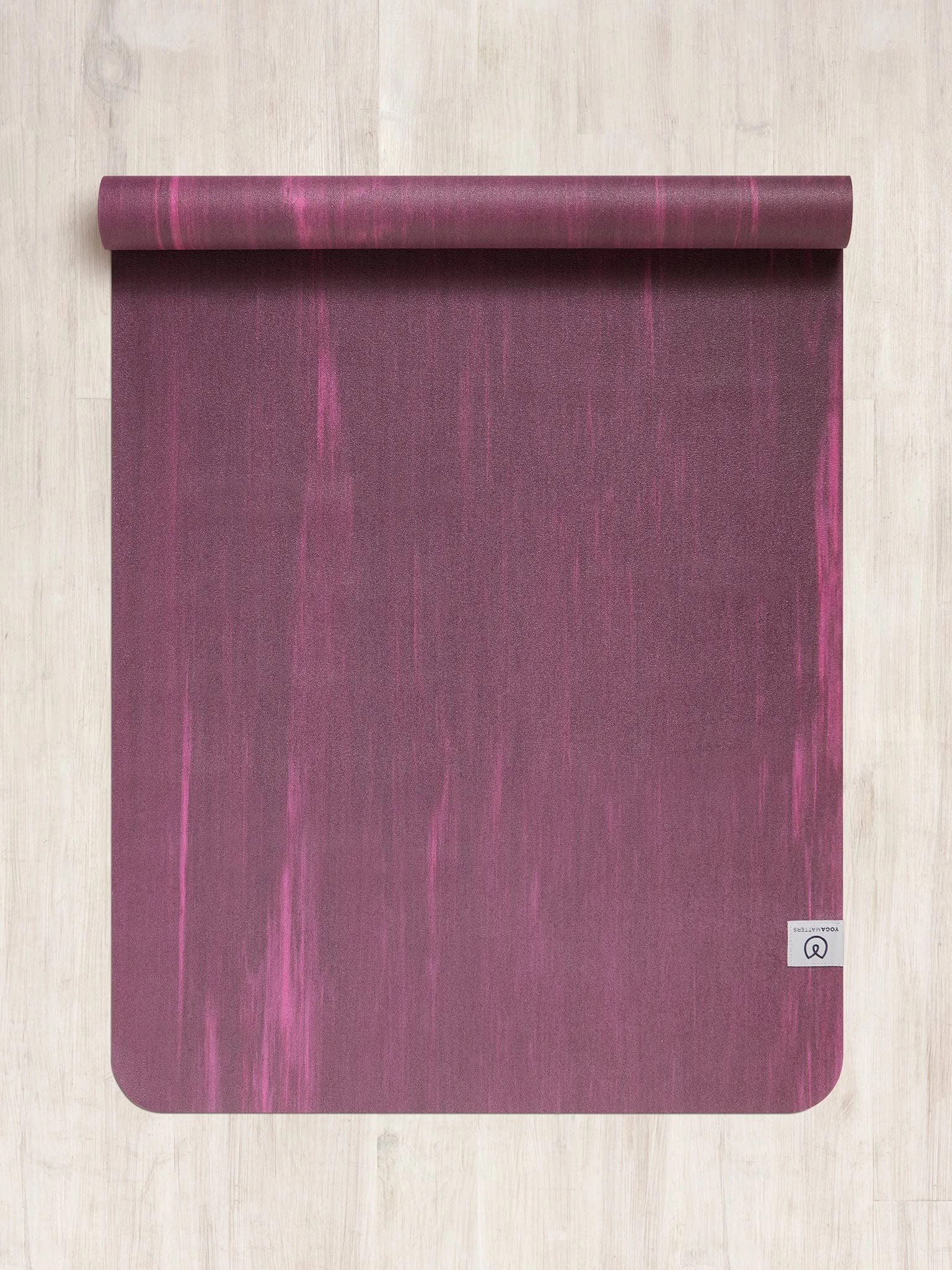 Eco Travel Yoga Mat - Rubber 1mm