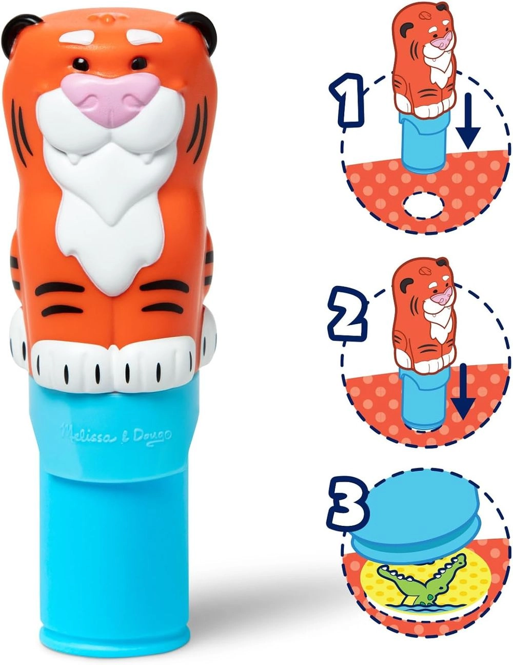 Sticker Wow! Stamper - Tiger + Mini Activity Pad - 24 pages