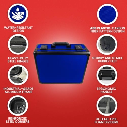 Graded Card Case - 24 x 16.99 x 31.5 cm PSA CGC Beckett SGC One-Touch Toploaders 3-Row