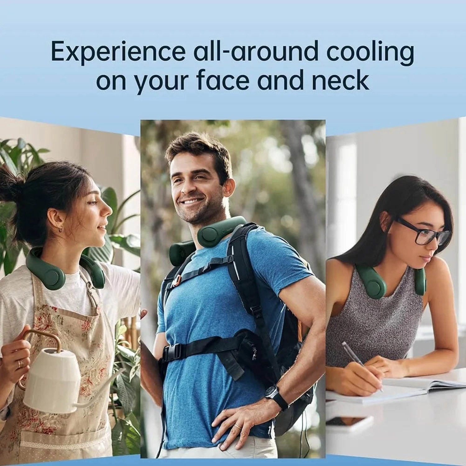 Neck Fan Life4 - 4000mAh Blue