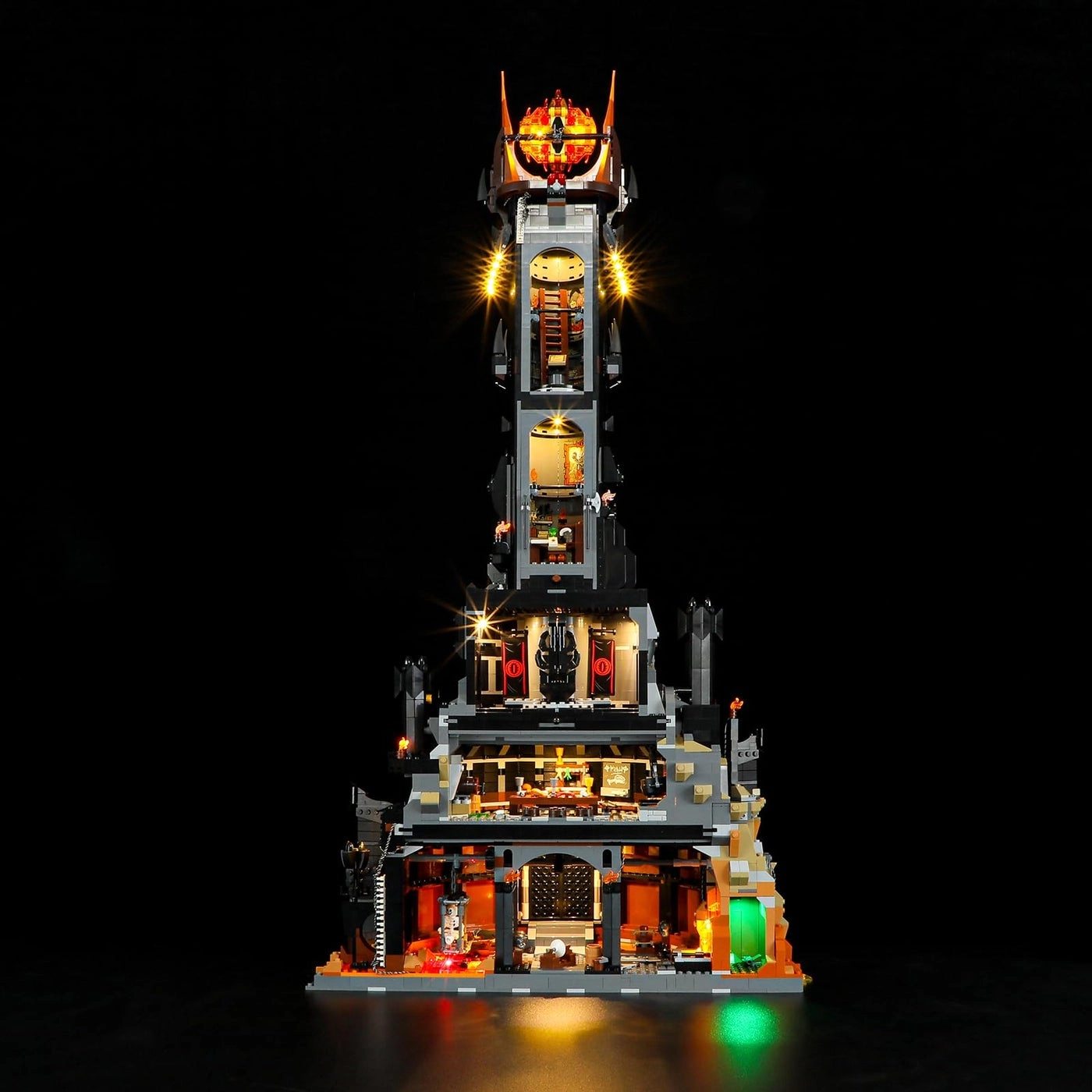 Light Kit for Lego-10333 Barad-dur - Compatible with Lego Icons Lord of the Rings Building Set