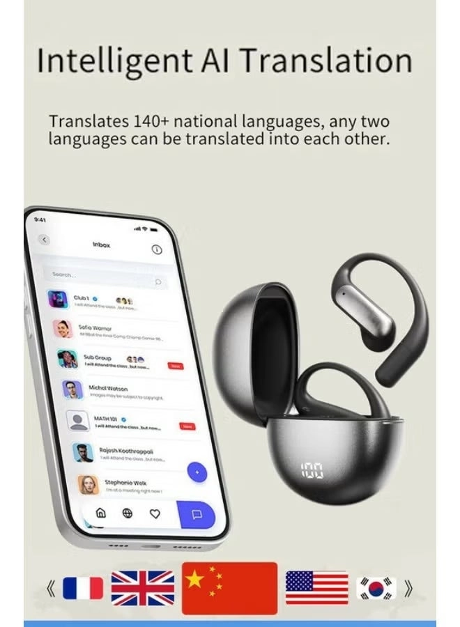 Real-Time AI Translator Earbuds Wireless Earbud