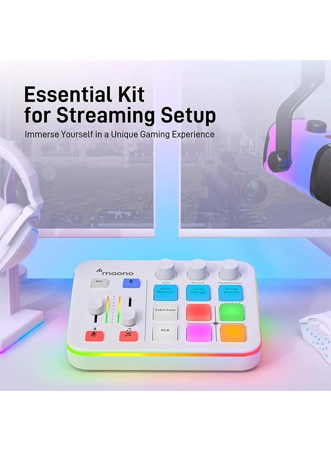 G1 NEO - Gaming Audio Mixer 48V Phantom Power Bluetooth