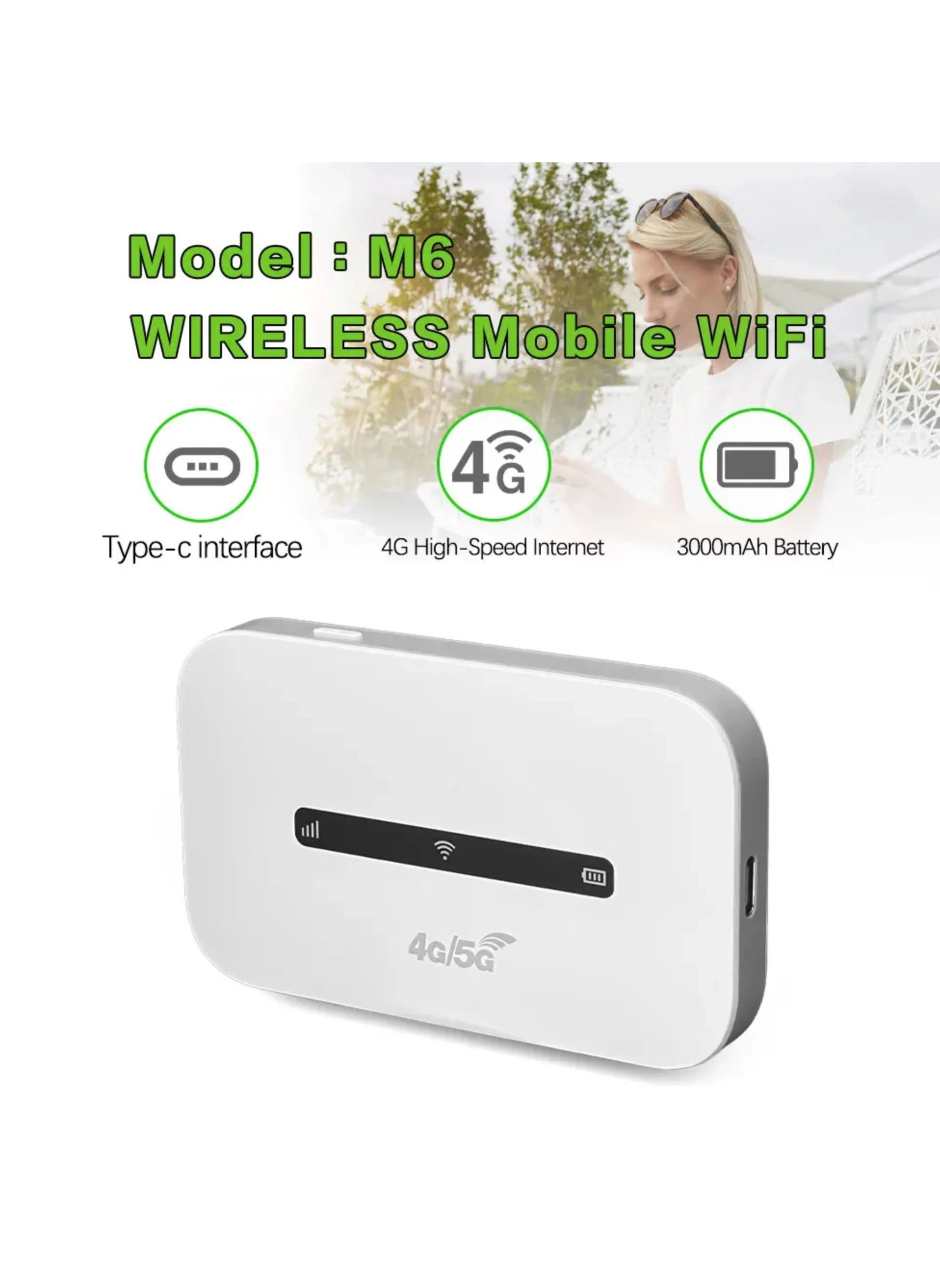 Pocket WiFi 4G Router