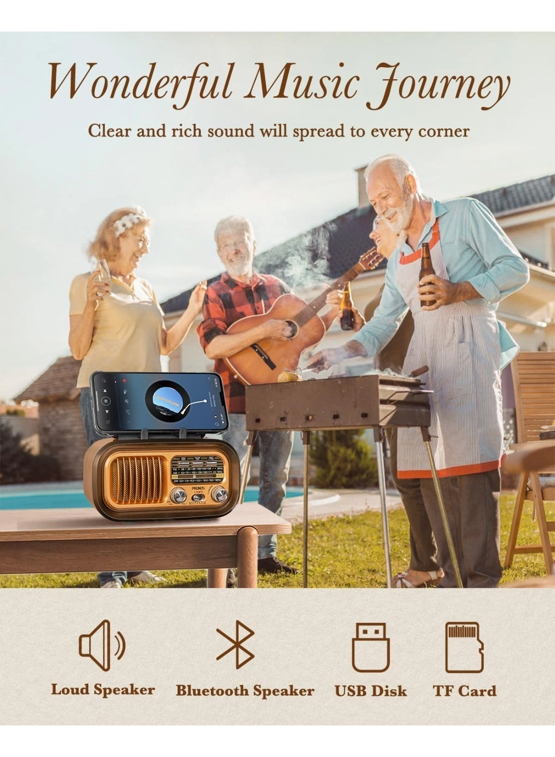 Retro Vintage Radio - Portable Transistor Radio
