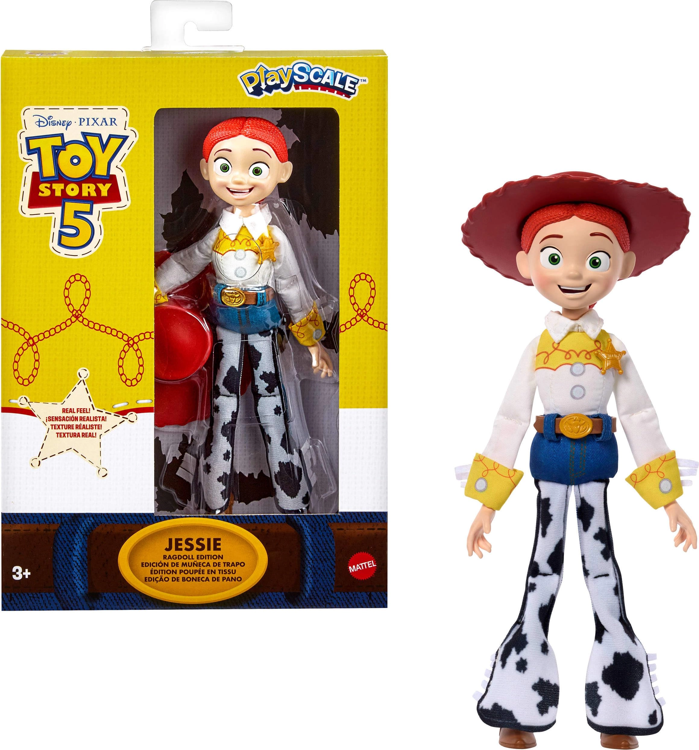 Mattel Jessie Ragdoll Edition Doll - 7-inch Redhead Cowgirl Ages 3+