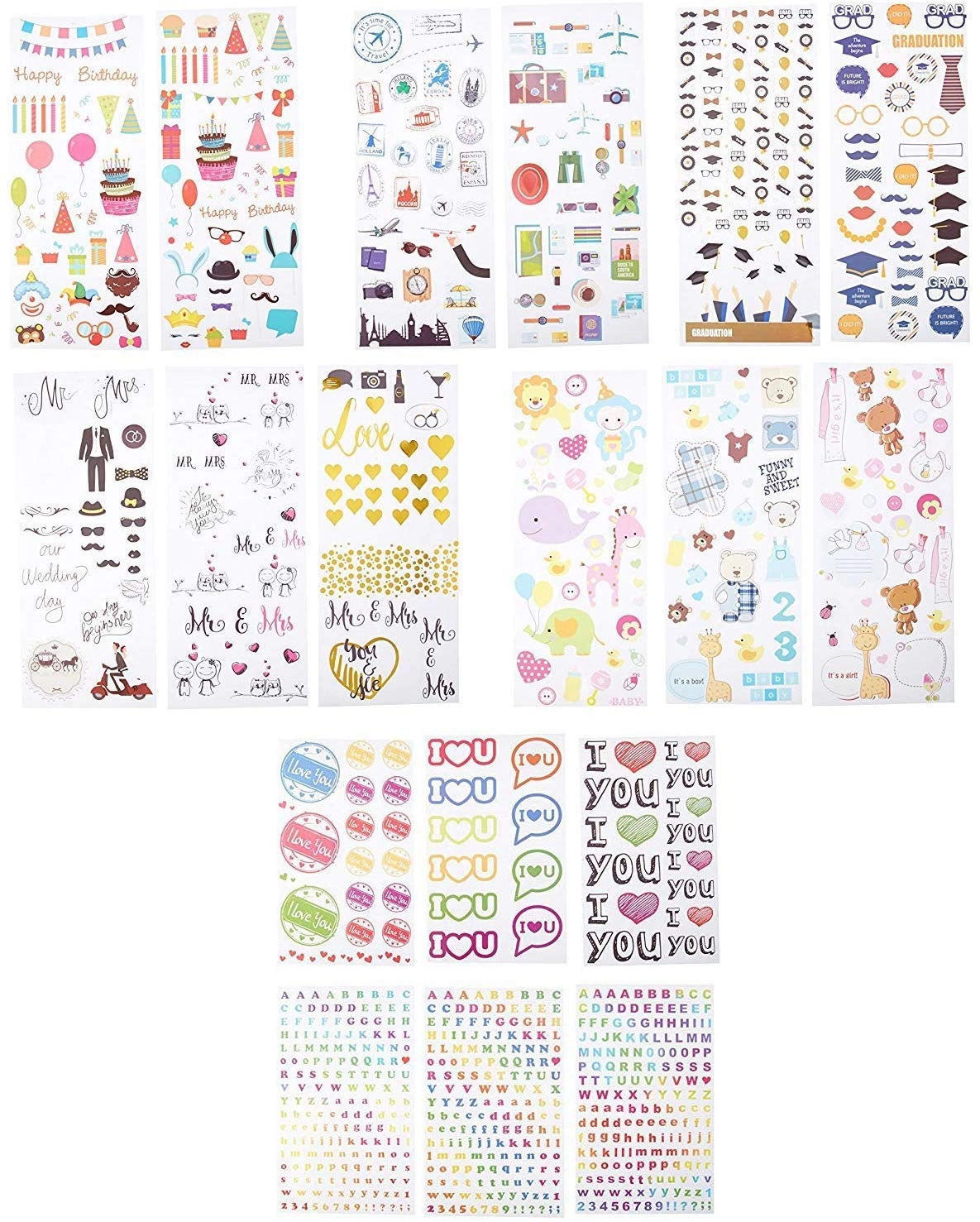 Zink Colorful & Decorative Sticker Sets - 1 piece(s)