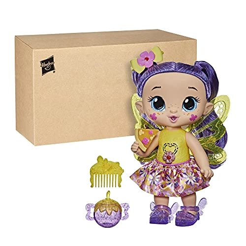 Siena Sparkle Pixie Doll - 10.5 Inch Glowing Purple Hair Ages 3+